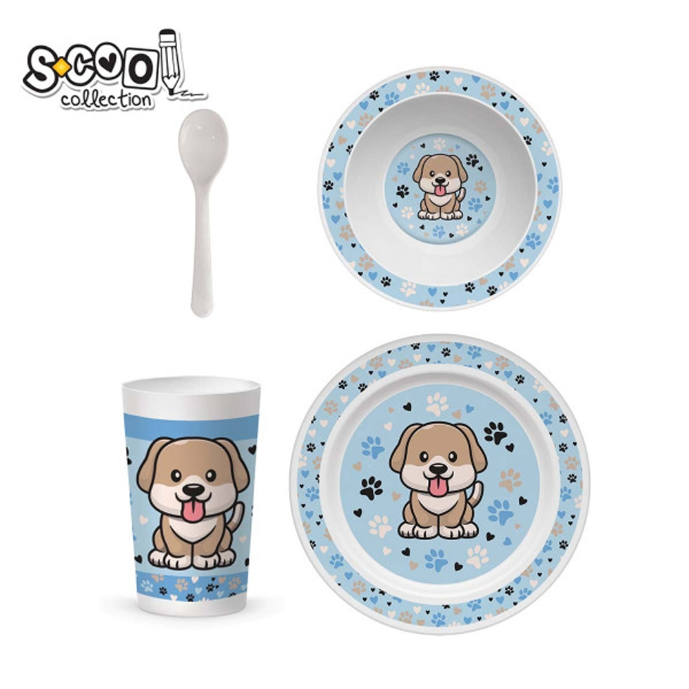 Set vesela si tacamuri Dog S Cool Collection [2]