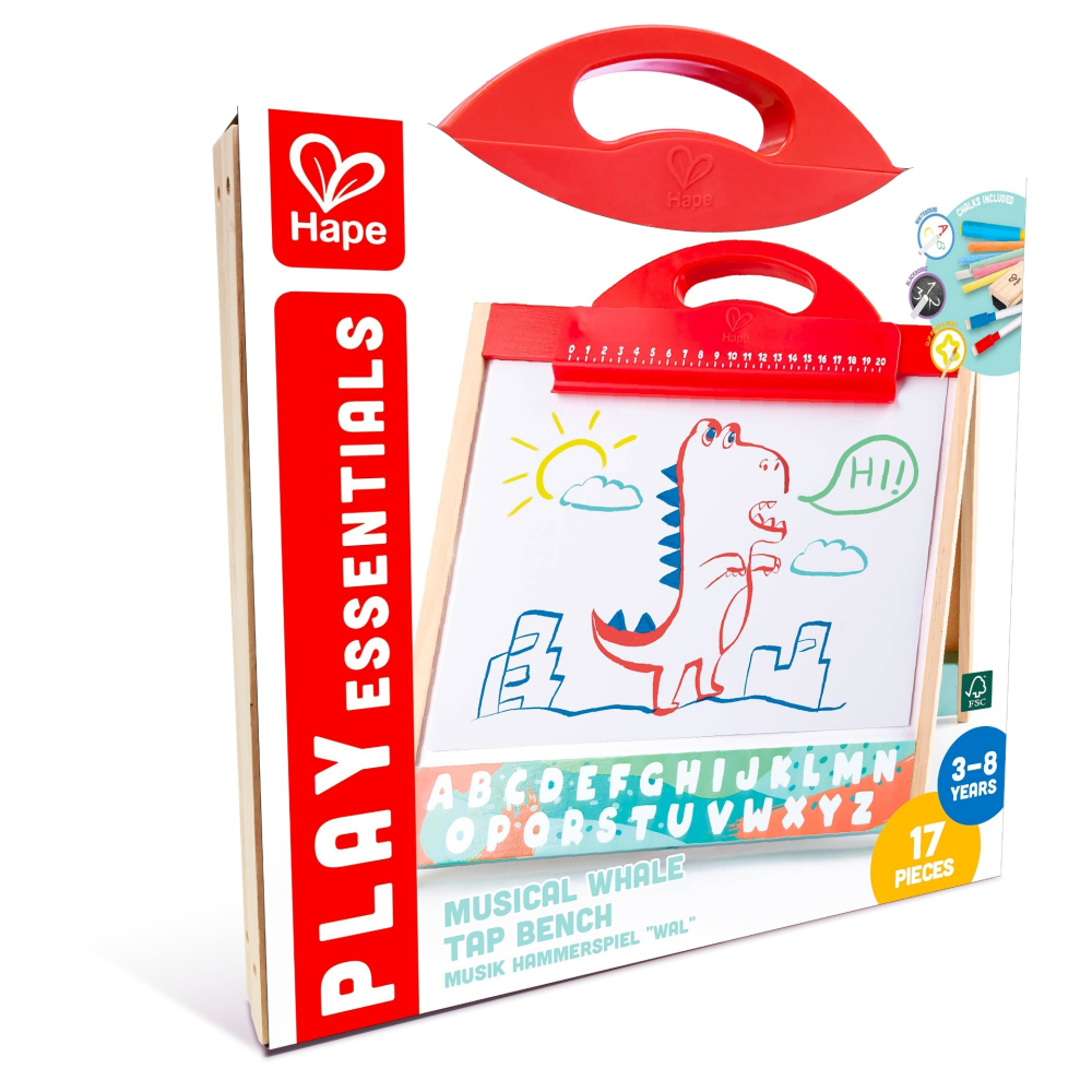 Sevalet portabil pentru masa cutie depozitare 33x35 cm Hape [5]