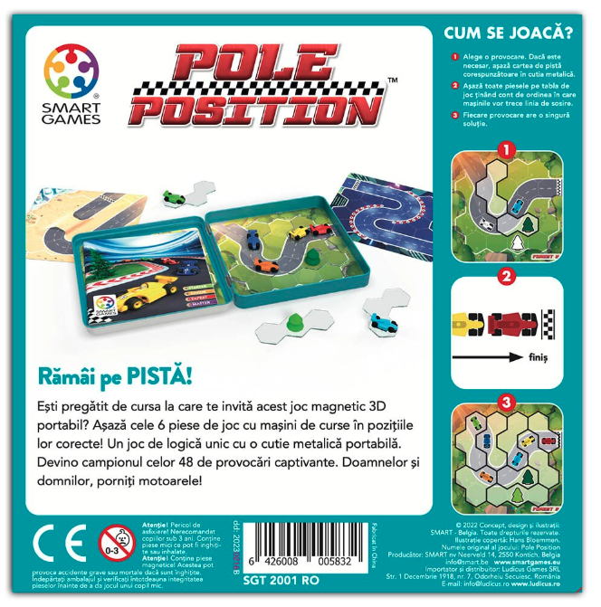 Joc de logica Smart Games Pole Position 48 de provocari [2]