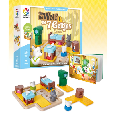 Joc de logica Smart Games The Wolf and the 7 Goats Deluxe [2]
