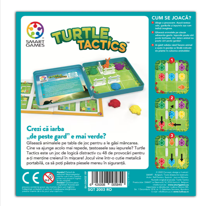 Joc de logica Smart Games Turtle Tactics 48 de provocari [2]