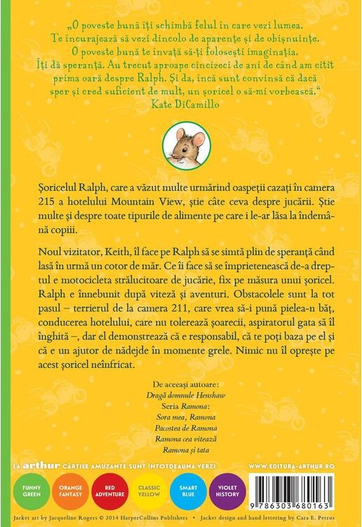 Soarecele si motocicleta - Beverly Cleary [2]