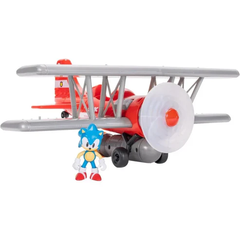 Set de joaca Sonic Tornado Biplane cu lumini si sunete Jakks Pacific [3]