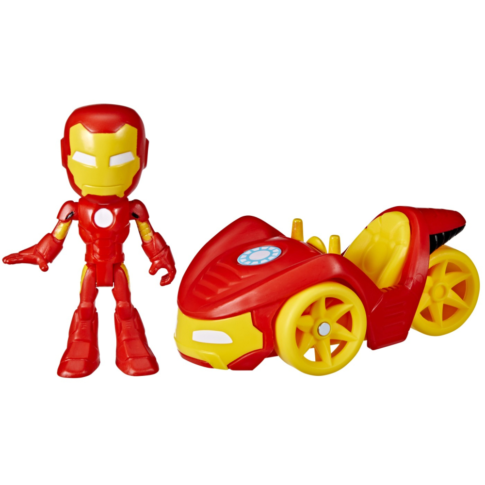 SPIDEY PRIETENII EXTRAORDINARI SET VEHICUL SI FIGURINA IRON MAN [7]