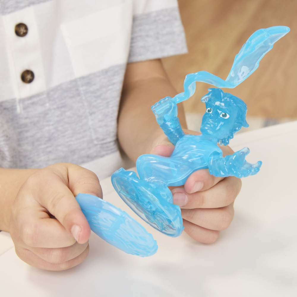 SPIDEY SI PRIETENII LUI UIMITORI MARVEL WATER WEBS SET 2 FIGURINE SPIDEY SI HYDRO MAN CU ACCESORII [10]