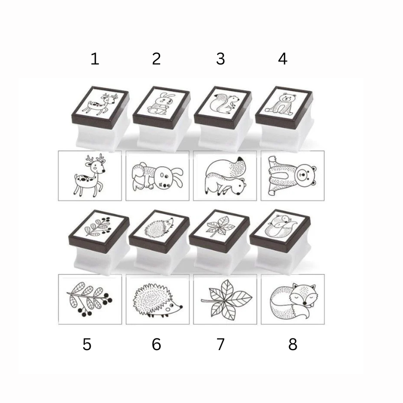 Stampila tusata Distractia padurii Daco [2]
