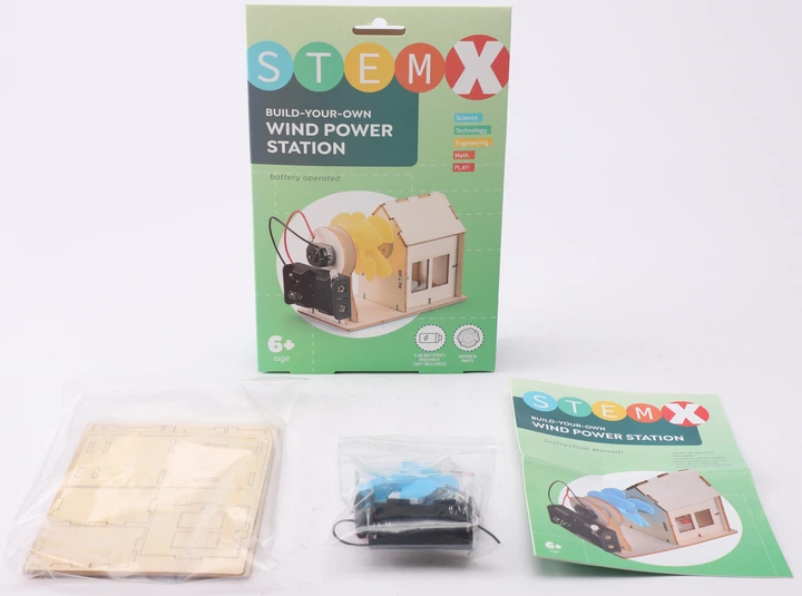 Set de constructie din lemn - Statie eoliana Stemx [2]
