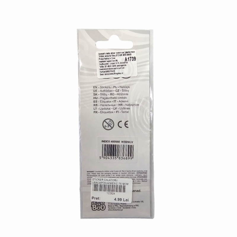 Set stickere autoadezive calatorii USA - Sticker Boo [2]