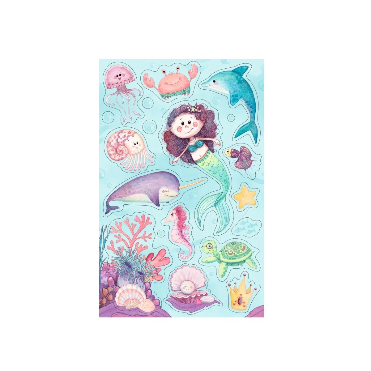 Autocolante set 3 coli motiv Mermaid Herlitz [2]