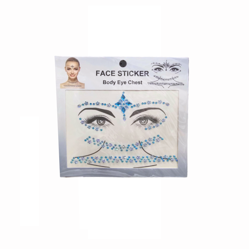 Set stickere autoadezive Face Sticker Body Eye Chest culori diferite [5]