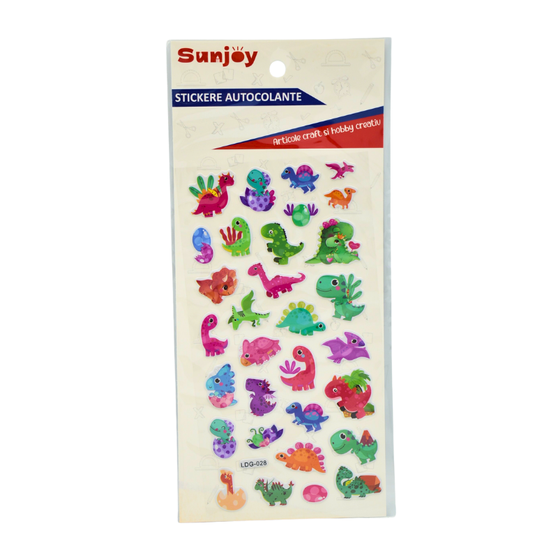 Stickere autocolante multicolor diverse modele Sunjoy [1]