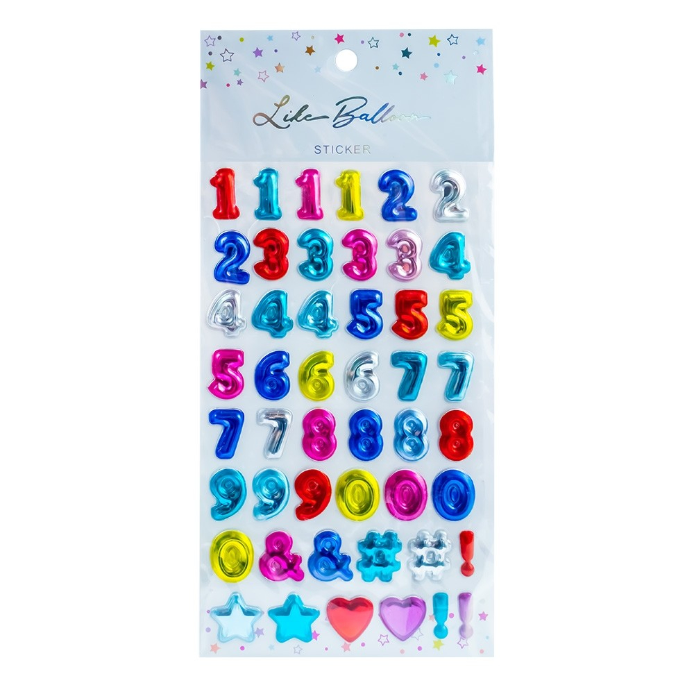 Stickere numere si litere modele diferite [4]