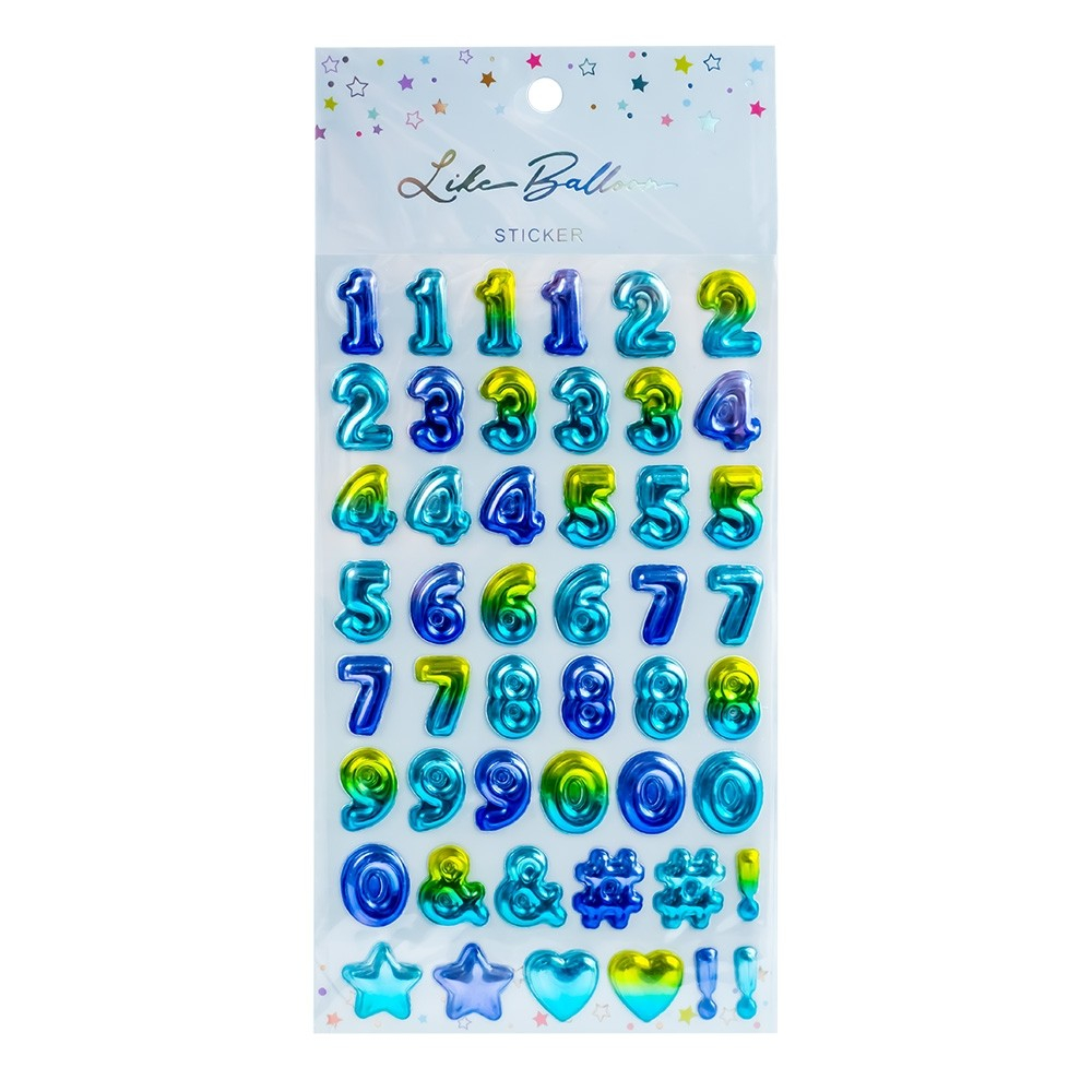 Stickere numere si litere modele diferite [6]