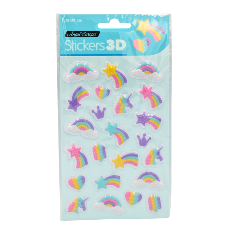 Set stickere 3D curcubeu [1]