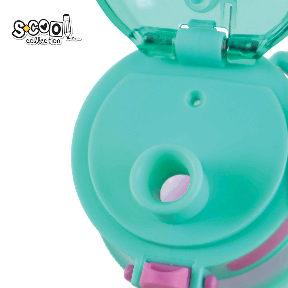 Sticla apa motivationala plastic 700 ml Pink Gradient S Cool Collection [2]