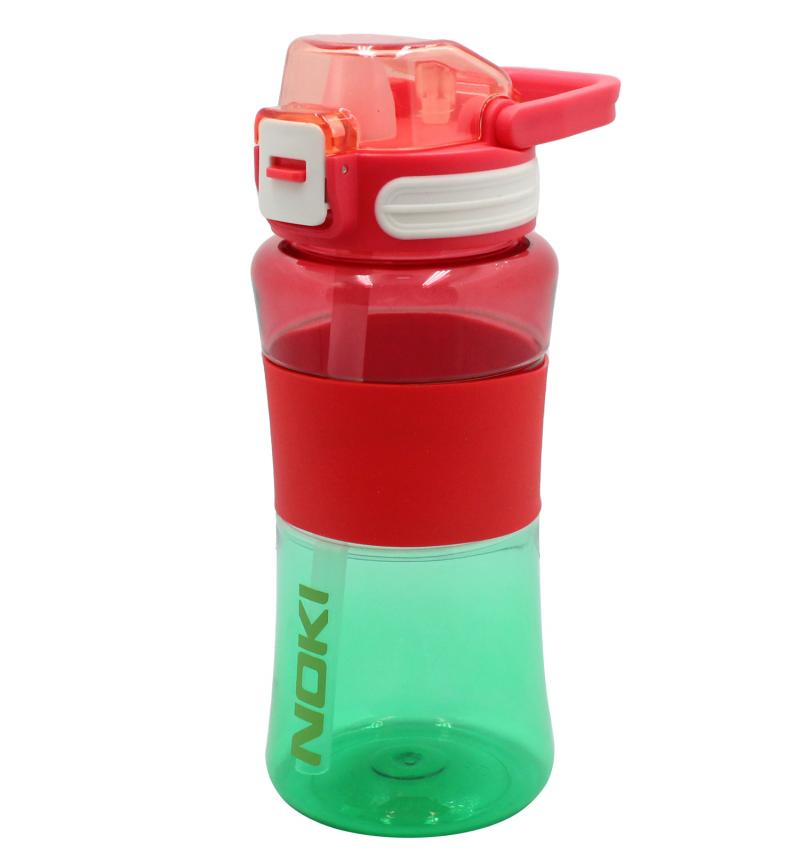 Sticla apa Tritan 700ml cu pai si deschidere automata Noki [3]