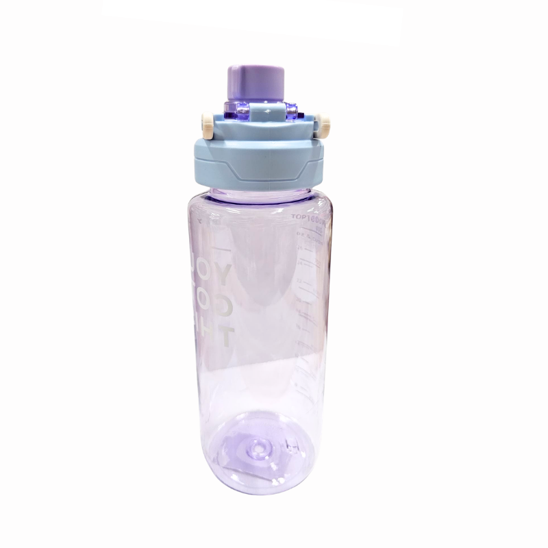 Sticla de apa din plastic gradata reutilizabila 1000 ml culori diferite [4]