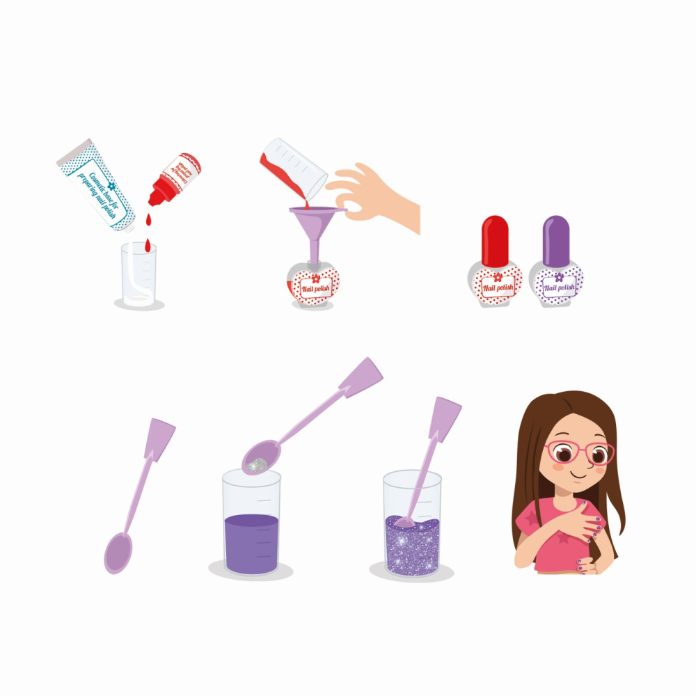 Joc educativ Clementoni Stiinta si joaca Laboratorul de manichiura [5]