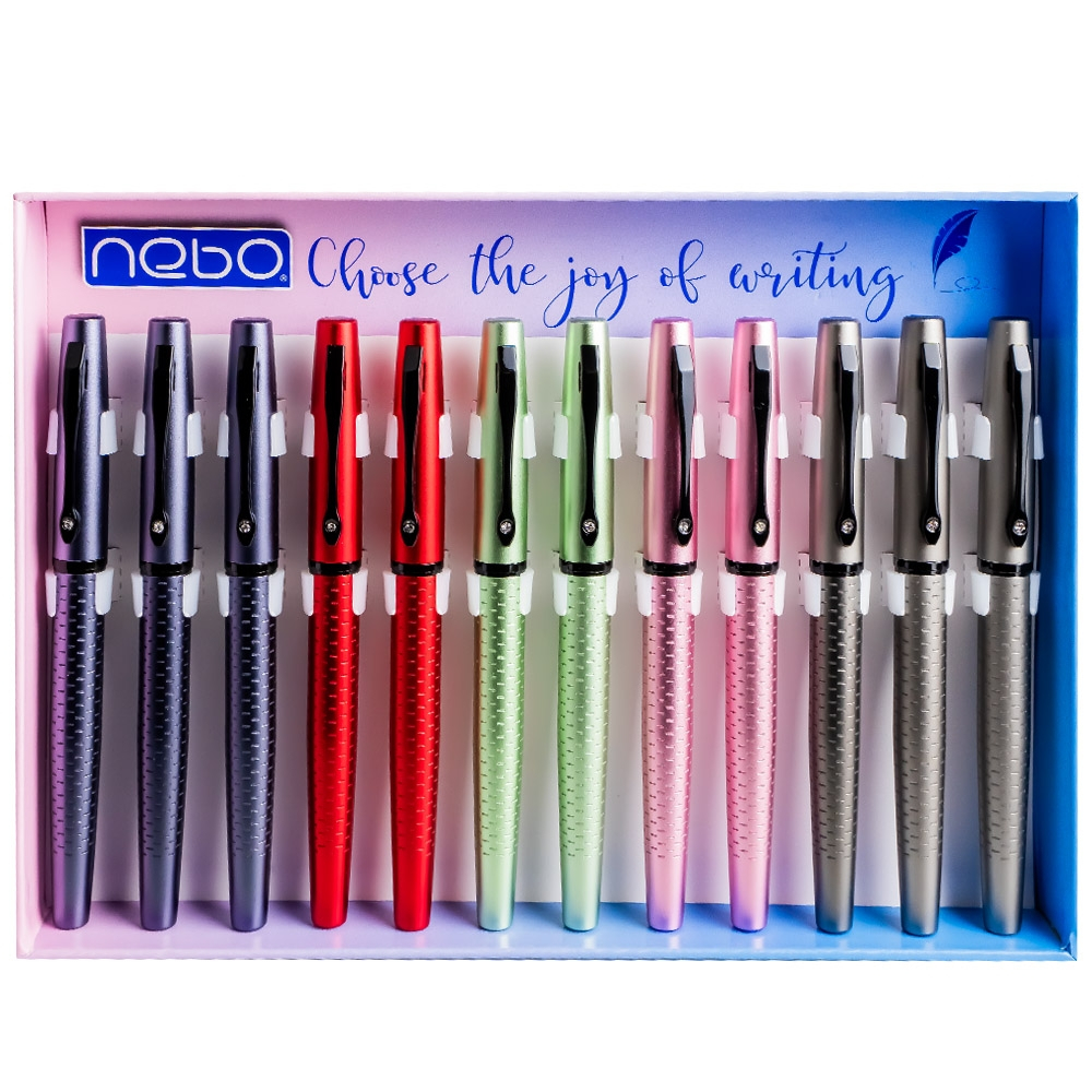 Stilou din metal 14 cm diverse culori Nebo [3]
