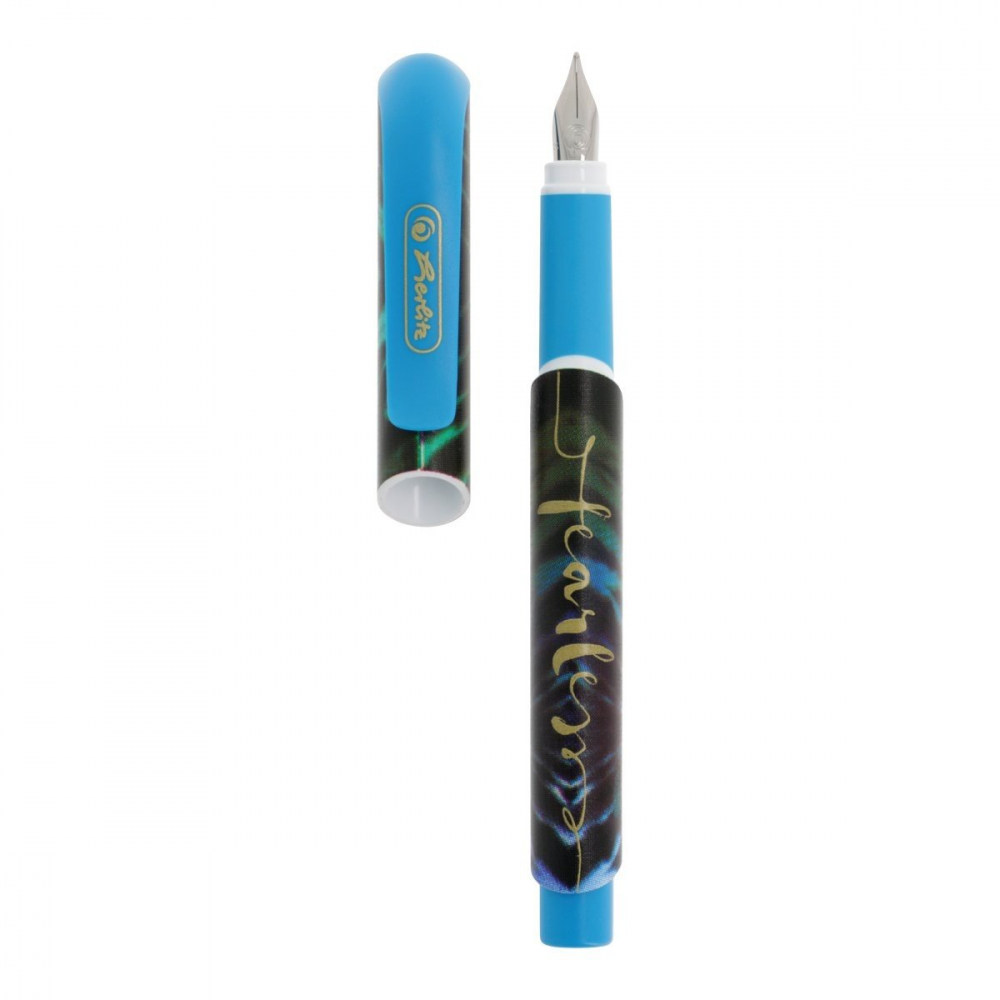 Stilou Herlitz New Batik Fearless penita M 3 patroane albastru [2]