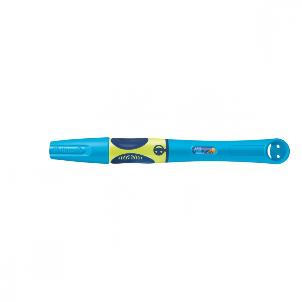 Stilou Pelikan griffix Neon Fresh Blue penita L stangaci [3]