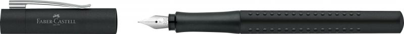 Stilou Faber-Castell Grip 2011 negru penita F [5]