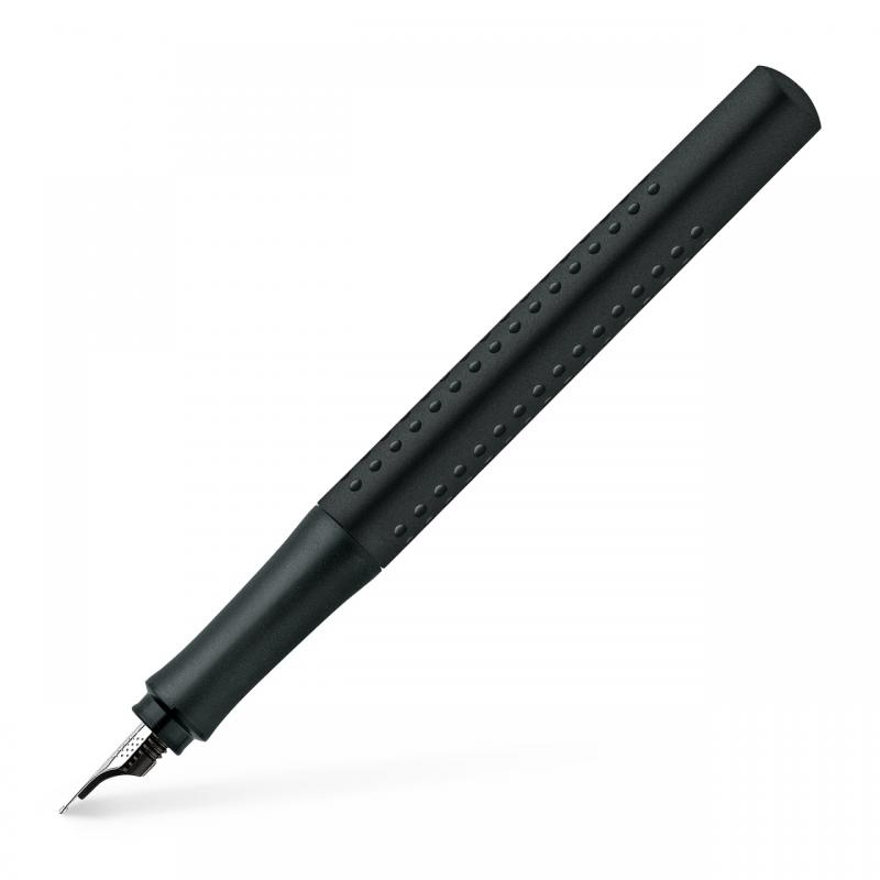 Stilou Faber-Castell Grip 2011 negru penita F [1]