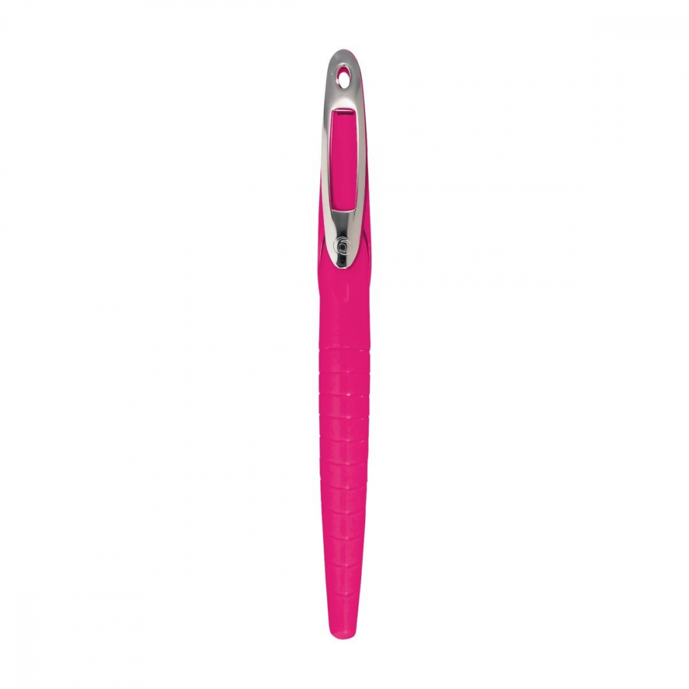 Stilou Herlitz my.pen penita M roz alb cu 1 rezerva [2]