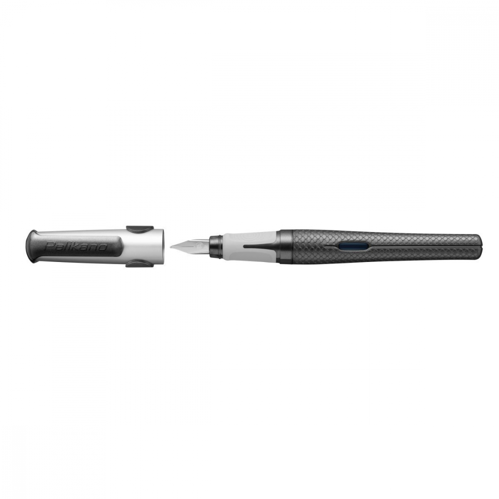 Stilou Pelikano, penita M, grip ergonomic, motiv Dark Legend [2]