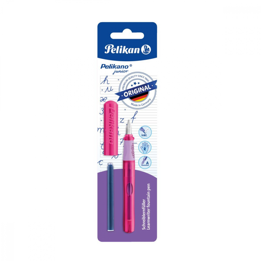 Stilou Pelikan Pelikano Junior penita A dreptaci diverse culori [8]