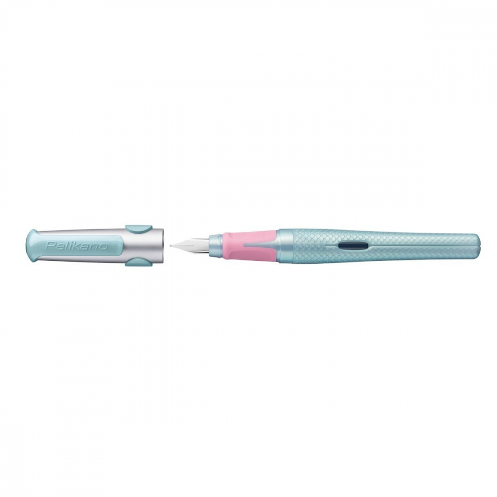 Stilou Pelikano, penita M, grip ergonomic, motiv Magic Ocean [3]