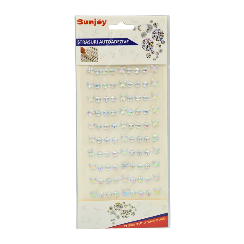 Strasuri autoadezive efect holografic Sunjoy [1]
