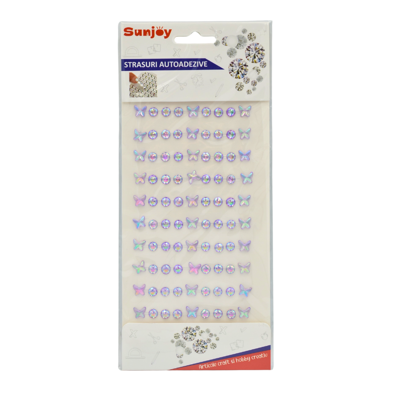 Strasuri autoadezive diverse culori Sunjoy [1]