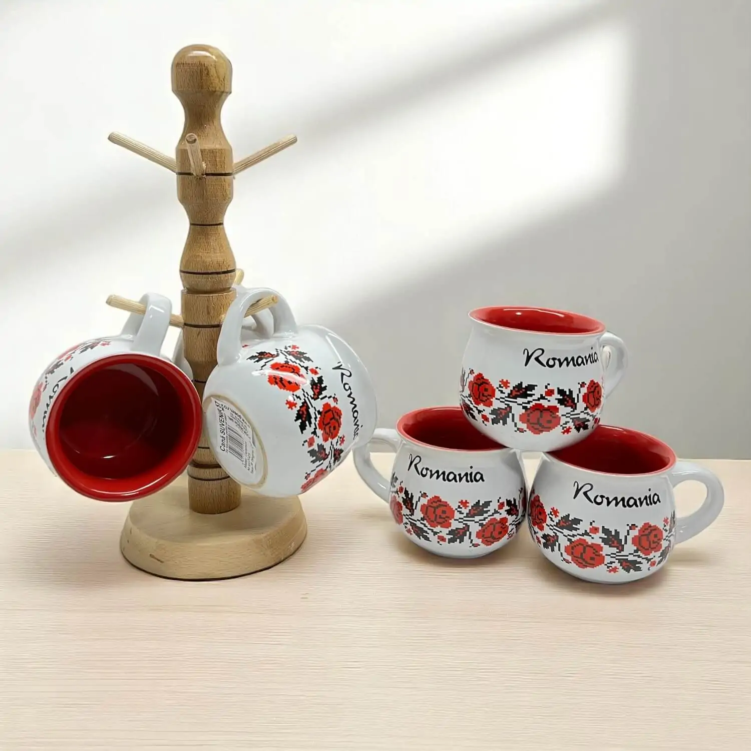 Set cani cu suport Romania – 32x18 cm [2]