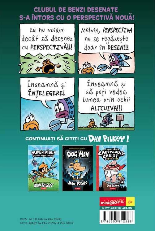 Super Pisoi si clubul de benzi desenate - Perspective – Dav Pilkey [2]