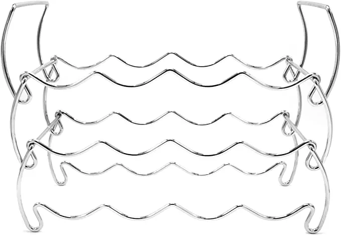 Suport decorativ metal pentru vin 12 sticle [2]