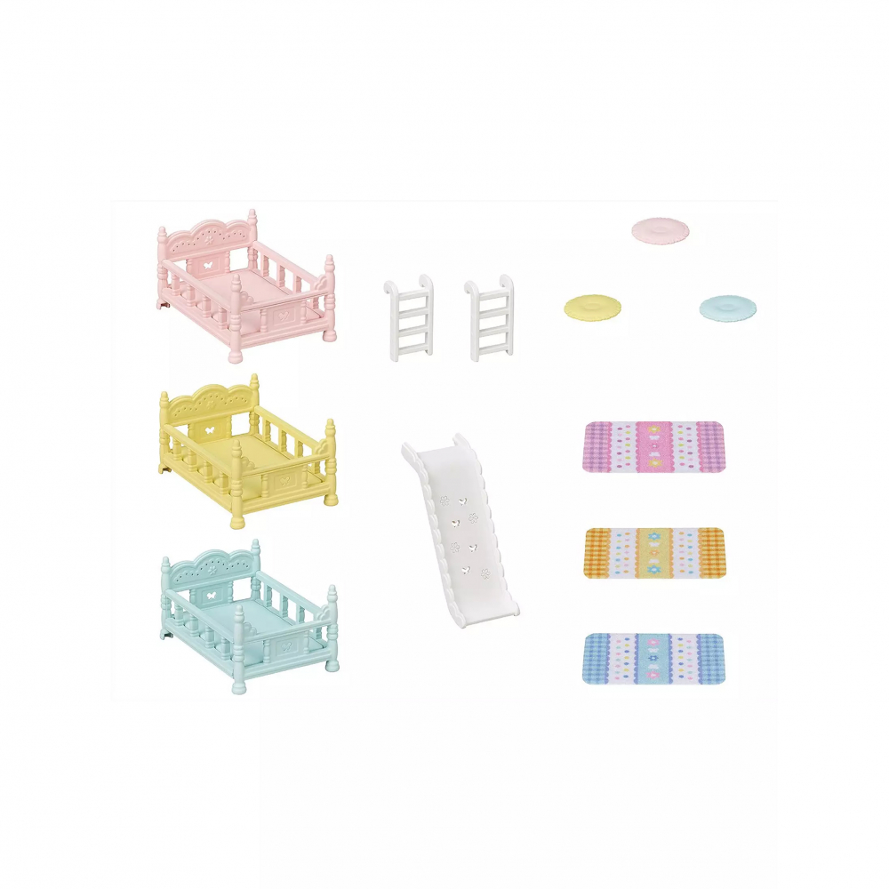 Set patuturi supraetajate triple Sylvanian Families, Epoch [5]