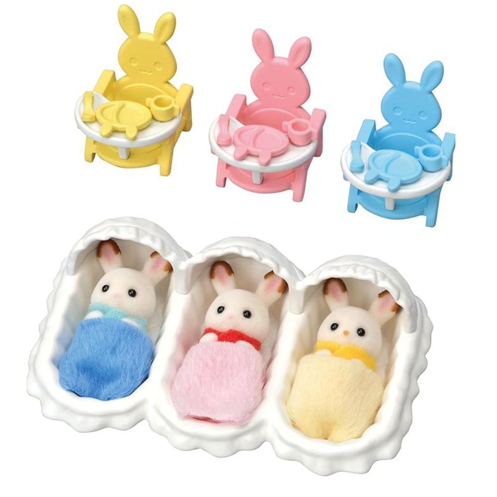 Set Sylvanian Families Ingrijire Iepurasi Tripleti Epoch [5]