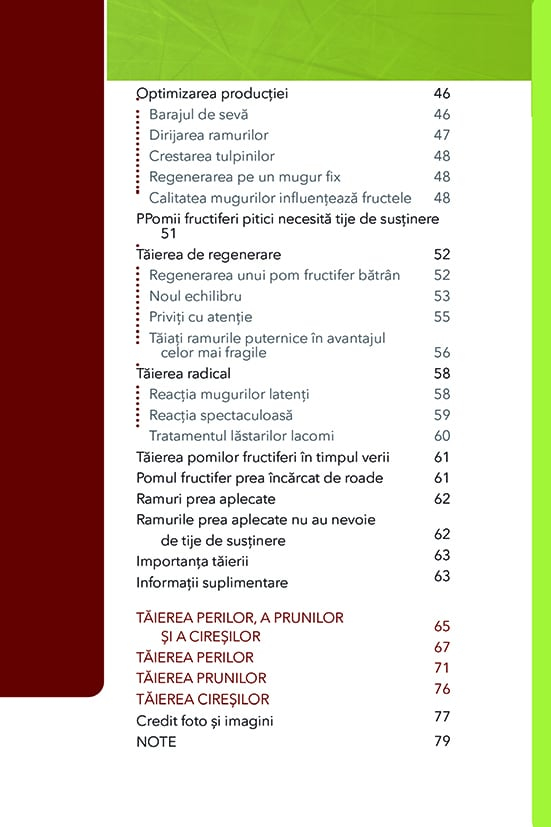 Taierea pomilor fructiferi – Guy Langlais si Jean Richard [2]