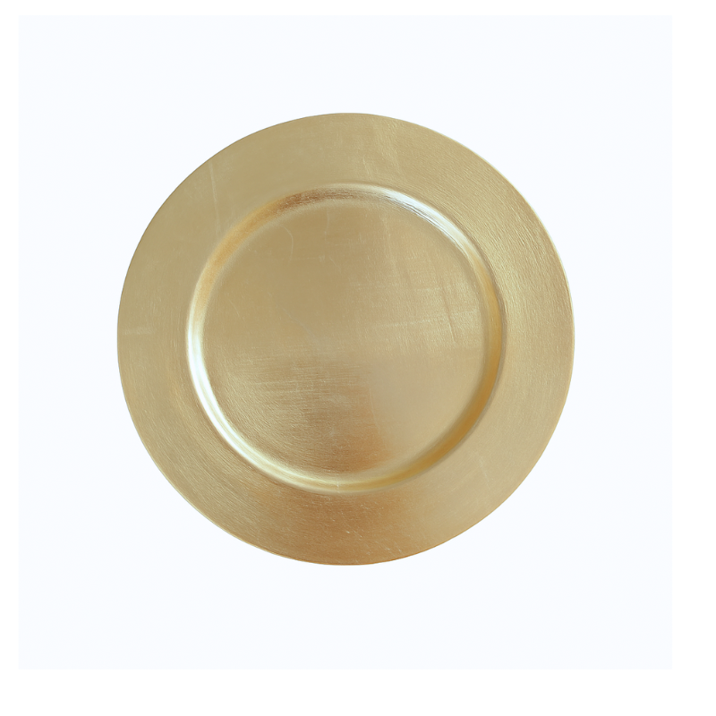 Tava Craciun 33cm aurie [2]