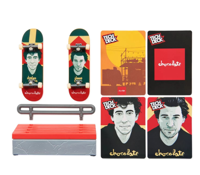 Tech deck pachet cu obstacol fingerboard James [3]