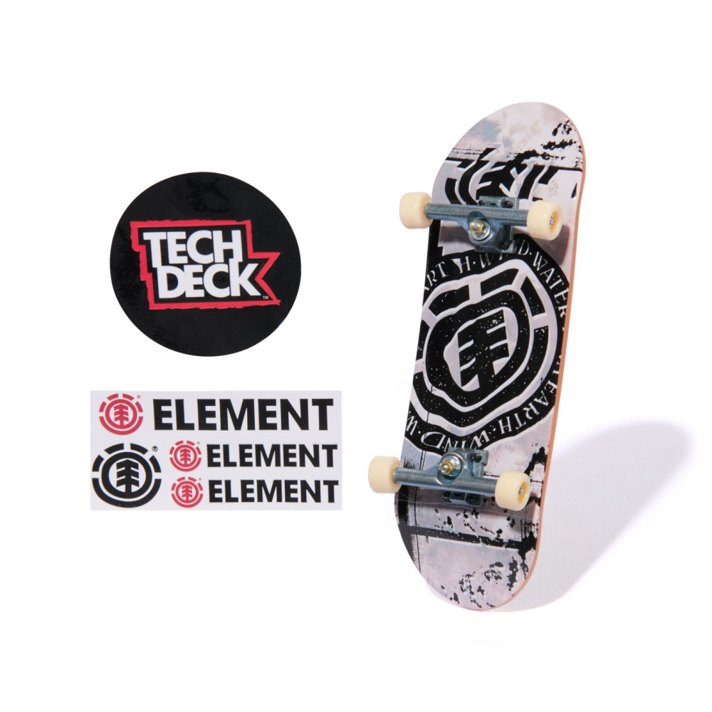 TECH DECK PACHET DE BAZA MINI PLACA DE SKATEBOARD ELEMENT [2]