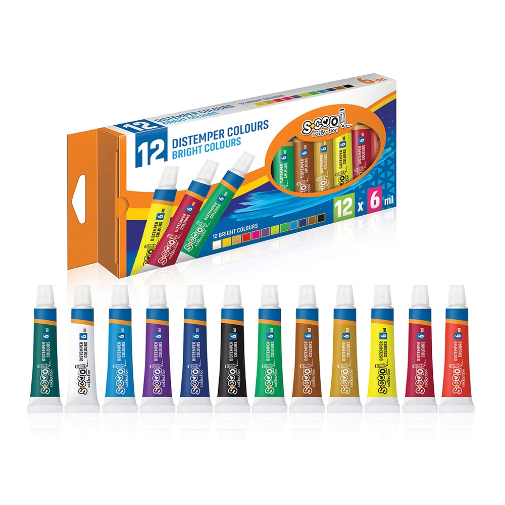 Tempera 6ml 12 culori/set S Cool Collection [1]