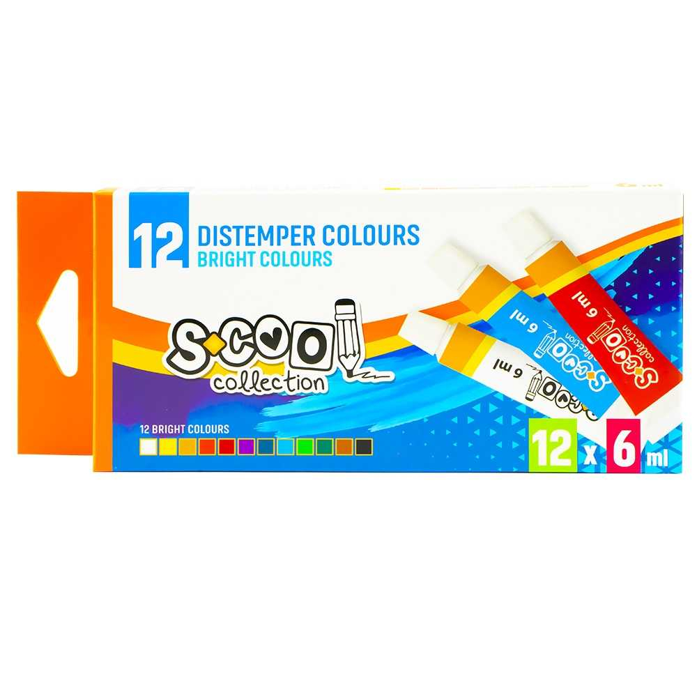 Tempera 6ml 12 culori/set S Cool Collection [2]
