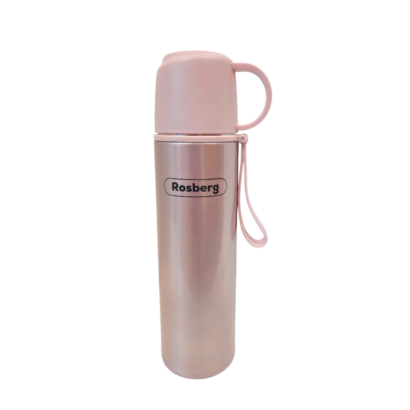 Termos inox Rosberg 500ml roz [1]
