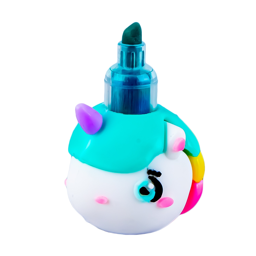 Textmarker stivuibil Unicorn 5 culori/set [5]