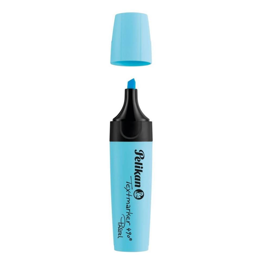 Textmarker 490 albastru pastel Pelikan [2]