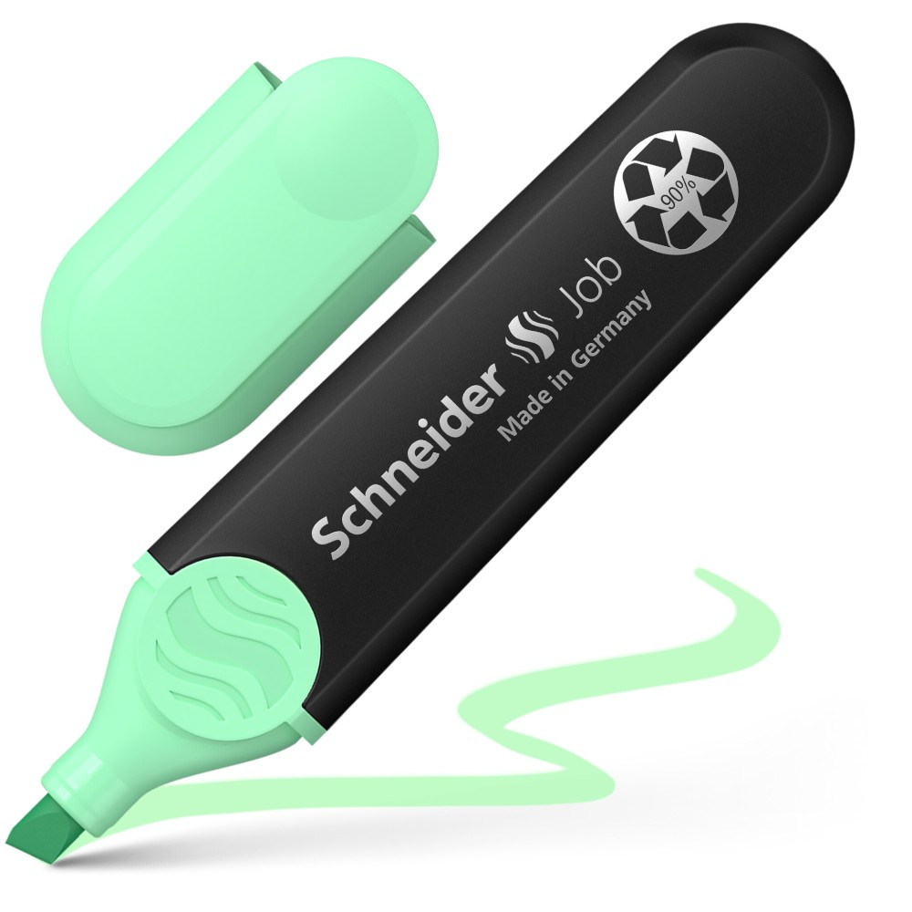 Textmarker Schneider Job pastel menta [1]