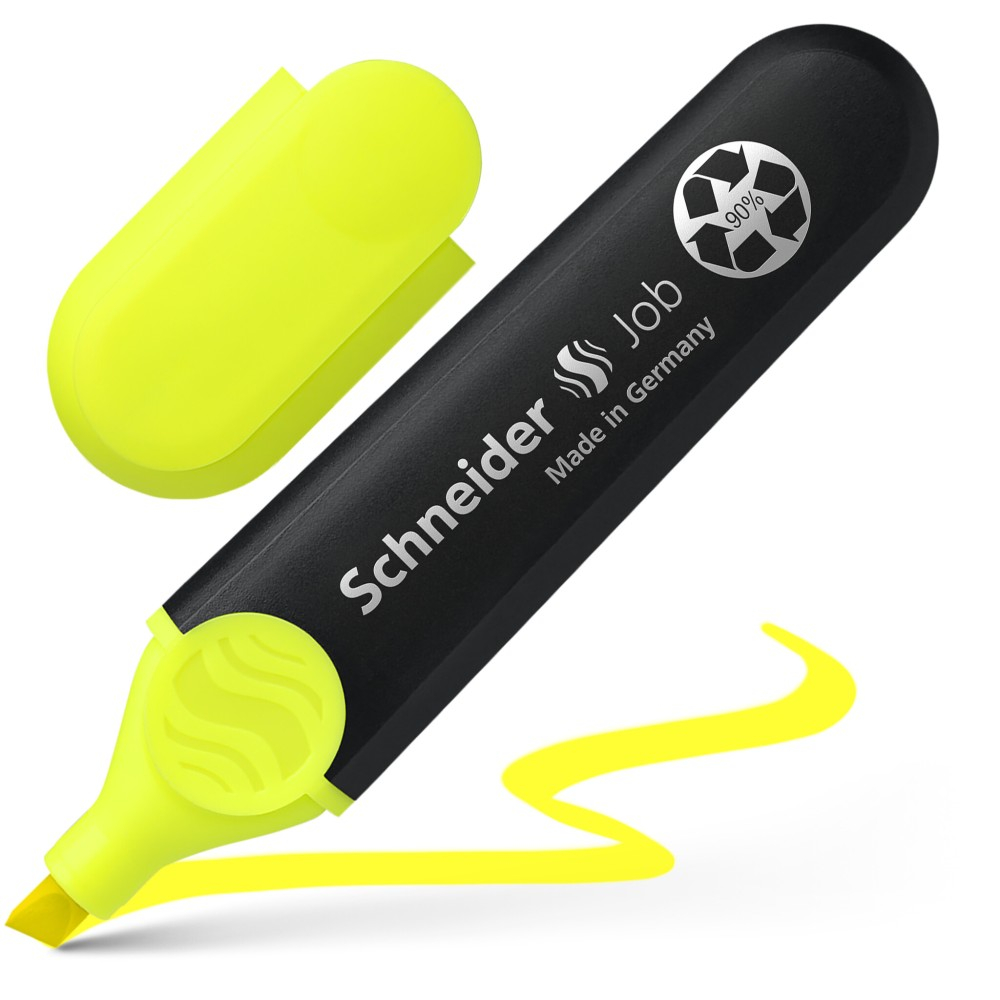 Textmarker Schneider Job galben [1]