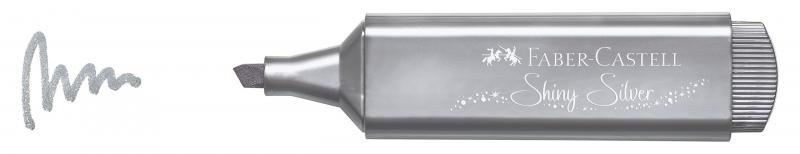 Textmarker argintiu metalizat 1546 Faber-Castell [3]